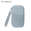 RFID Blocking Passport Holder Travel Wallet Durable Anti-Theft Card Slots Protective Case Flights Travel Organizer for Women Men