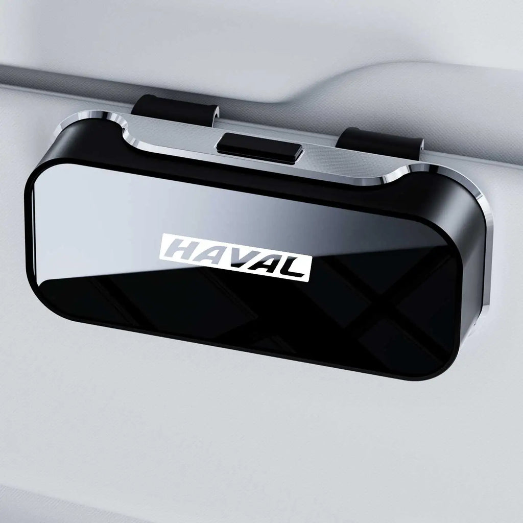 Car Visor Sunglasses Glasses Case Glasses Holder Clip Box For Haval F7 H6 H4 H5 H7 H9 F9 F7X 2022 2024 Car Interior Accessories