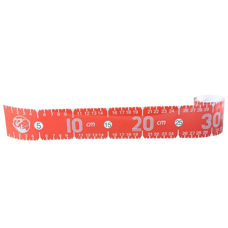 Sticker Tape for Boats Kayak Fishing Fish Measuring Device Fishing Ruler Adhesive Fish Ruler, 51Inch Fish Measuring Tape