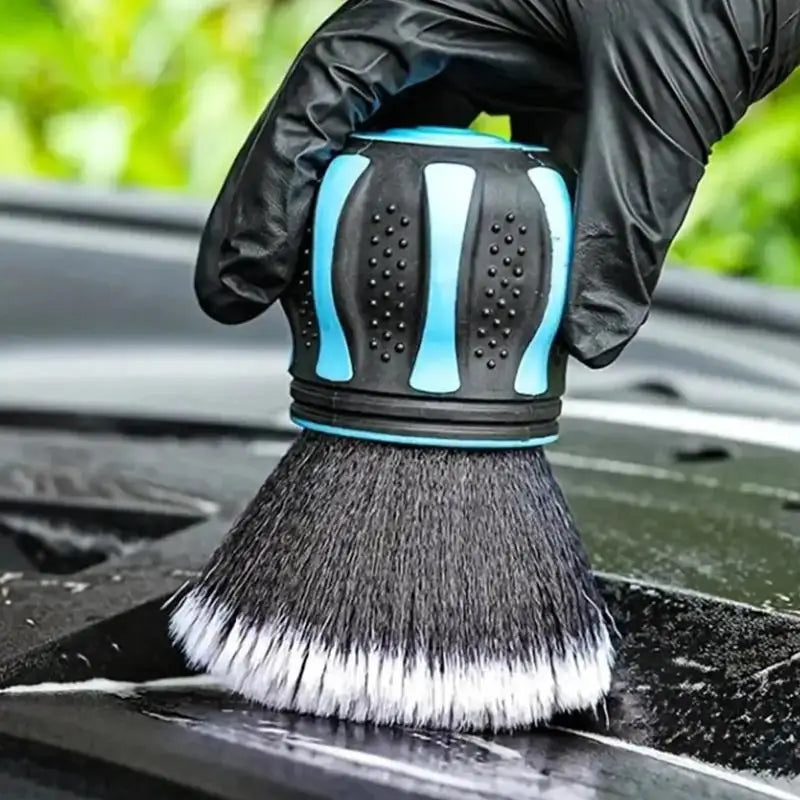 1pcs Small Multi-Purpose Detailing Brush Soft Bristles For Dusting Or Scrubbing Interior & Delicate Surfaces Car Cleaning Tools