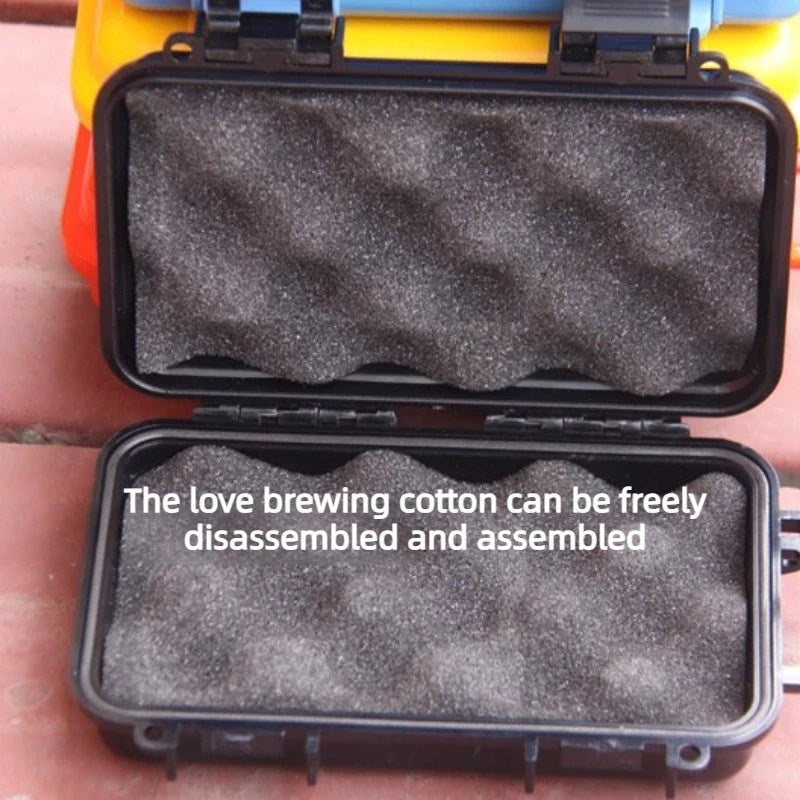 4 Color Outdoor Storage Carry Box Waterproof Shockproof Survival Airtight Case Fall-resistant ABS Travel Sealed Container