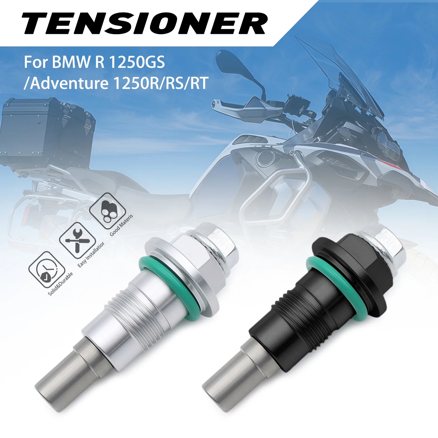 For BMW R 1250GS /Adventure 1250R/RS/RT 2018-2023 2019 2020 2021 2022 2018 2023 Billet Manual Timing Cam Chain Tensioner