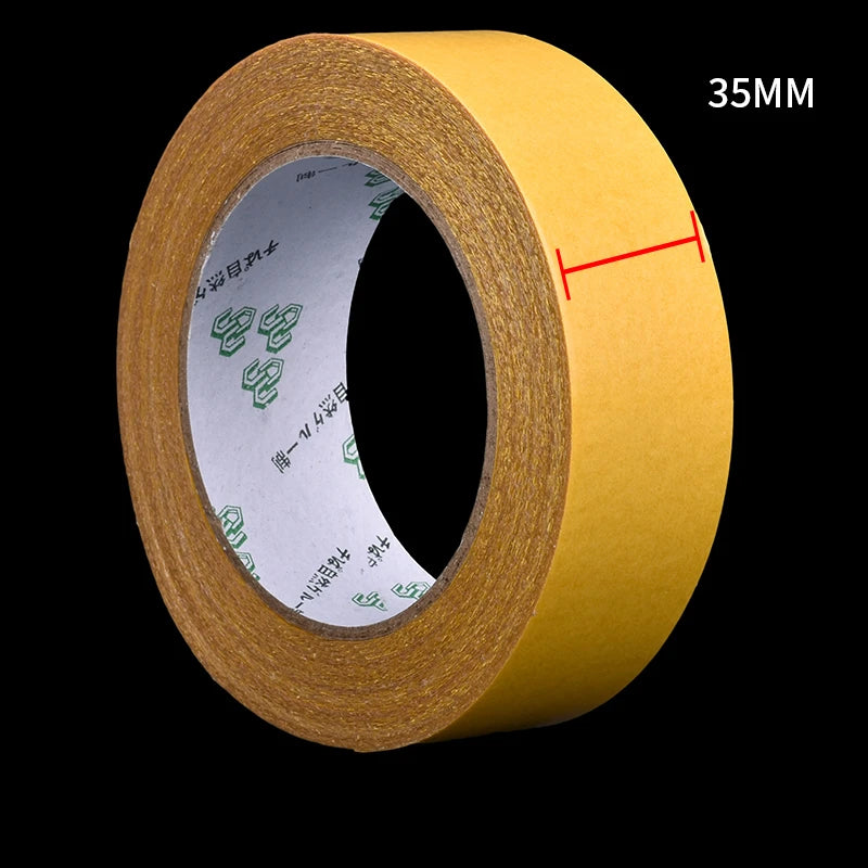 YX Double-sided Fiberglass Grid Sticky Adhesive Fiber Transparent Mesh Tape Strong Waterproof Tape Thick 20 Meter