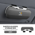 Car Eyewear Case Box Sunglasses Holder Sun Visor Storage Protective Frame Box Glasses Clip For Smart Fortwo Forfour 453 451 452