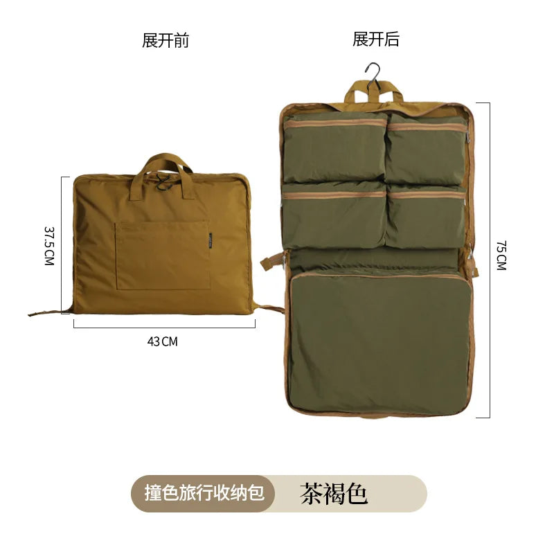Original Design Travel Bag Large Capacity Lightweight Six In One Storage Fit Over Luggage Handheld Bag For Business Travel