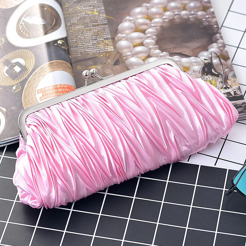 shoulder portable bride bridesmaid wedding dress bag clutch bag dress bag