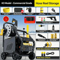 220V Portable High Pressure Car Washer Powerful Water Pump Water Gun For Home Car Floor Washing