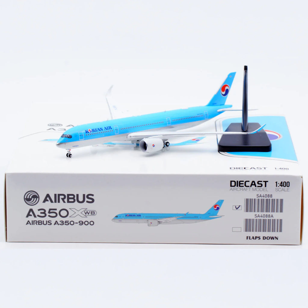 SA4088 Alloy Collectible Plane Gift JC Wings 1:400 Korean Air "SkyTeam" Airbus A350-900XWB Diecast Aircraft Jet Model HL8598