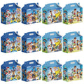 12PCS Paw Patrol Birthday Party Supplies Baby Shower Bag Cute Anime Kids Gifts Candy Decoration Creative Packaging Box