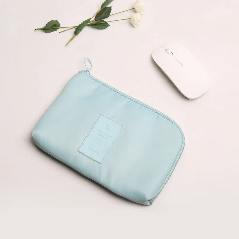 New Portable Kit Case Sponge Storage Bag Digital Gadget Devices USB Cable Earphone Pen Bag Travel Storage Bag for Digital Data