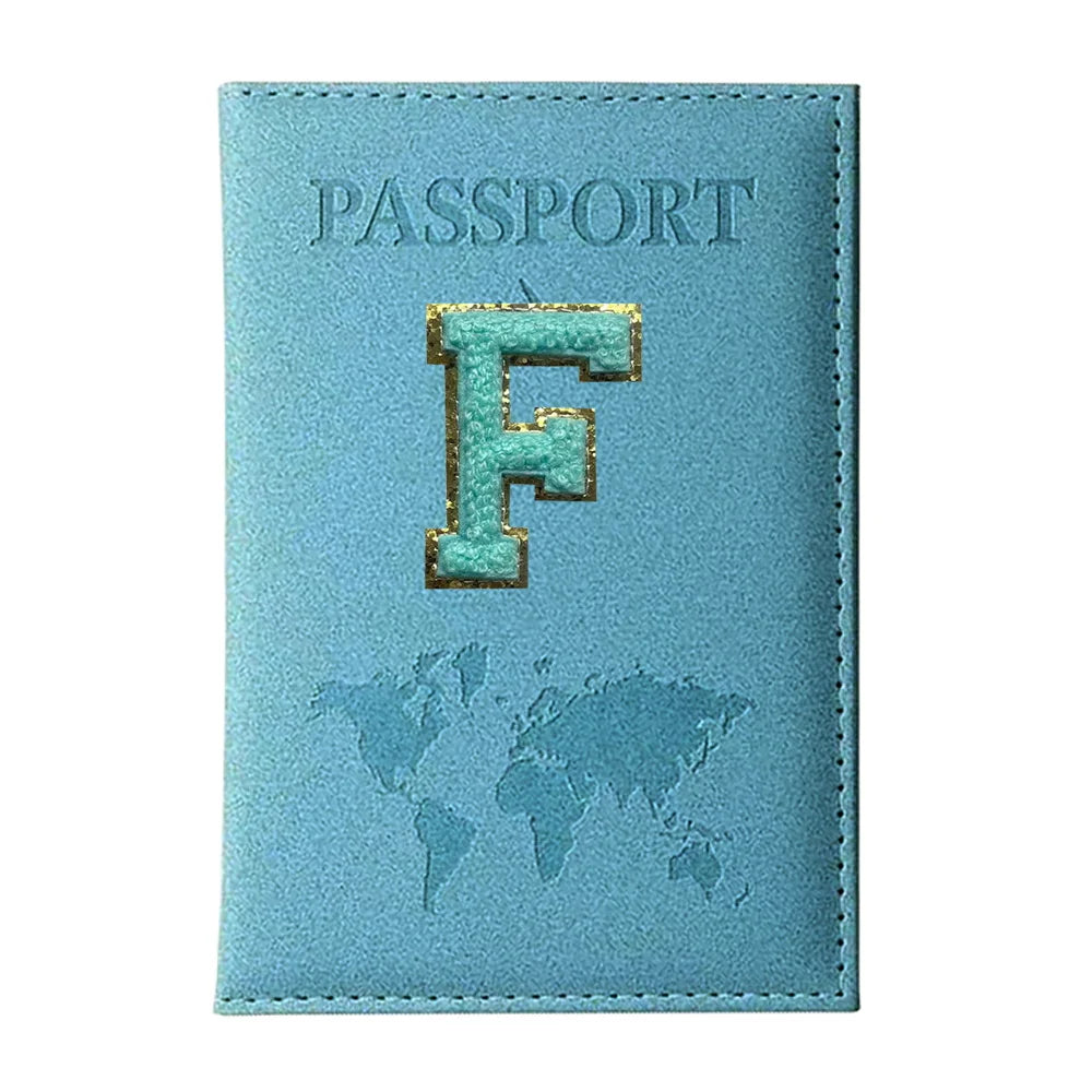 Passports Case Passport Covers Unisex Travelneedments Grren Letter Series Passport Holder Travel Passport Protective Cover