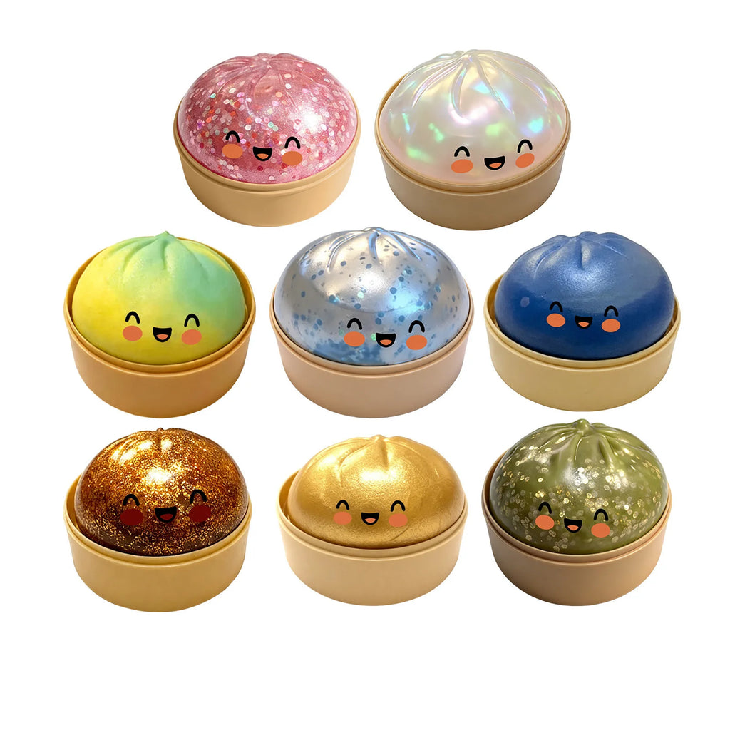 100+Pcs Surprise Box Toys Novelty Stress Relief Assorted Squishy Figures Blind Box Fun Mystery Fidget  Stress Relief Surprise