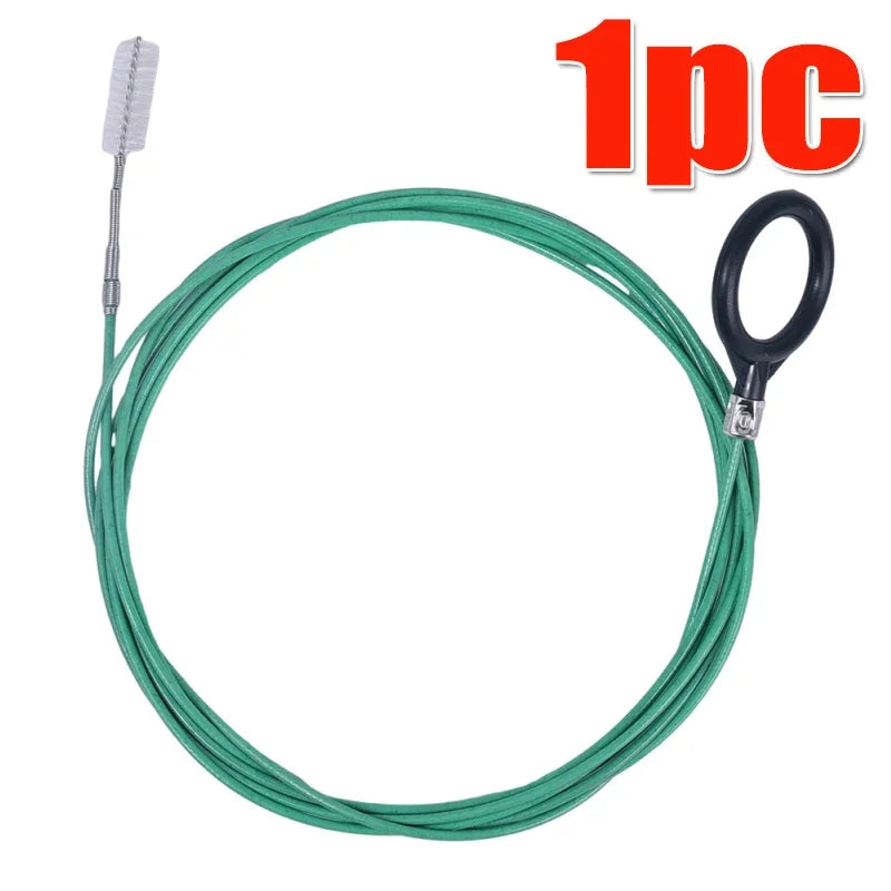 Skylight Drain Pipe Brush Car Drain Dredge Sunroof Cleaning Scrub Brush 3m Drain Hole Cleaning Brush Flexible Accessories Tool
