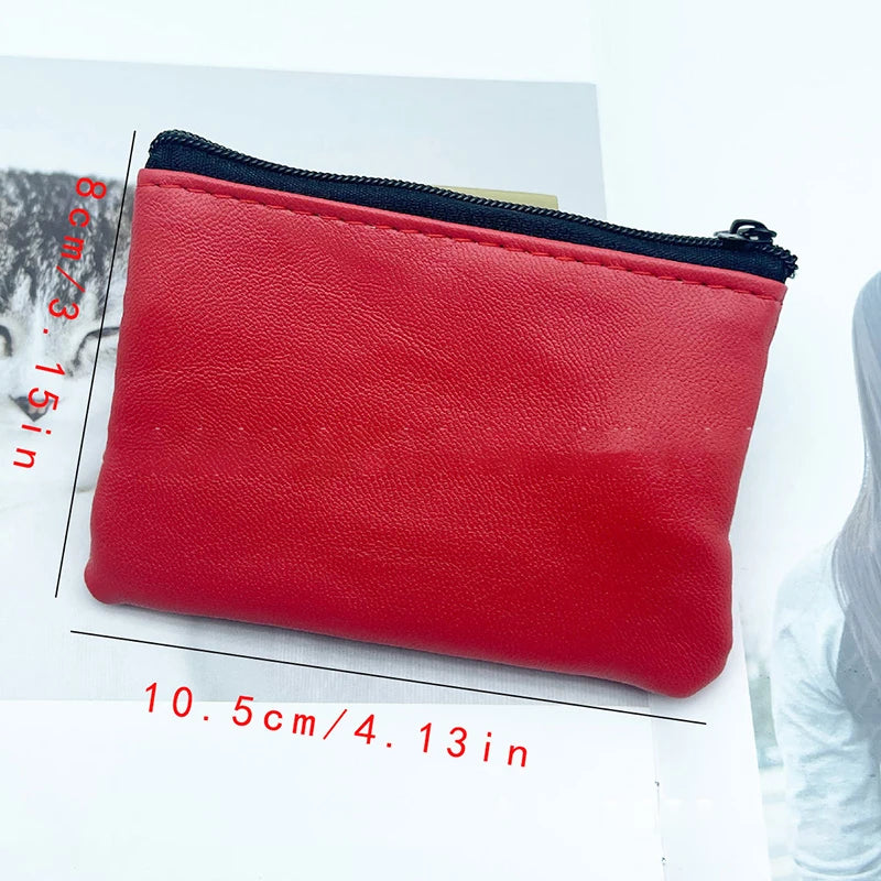Women Men Coin Purse Men Small Bag Wallet Change Purses Zipper Money Bags Children Mini Wallets Leather Key Holder carteira