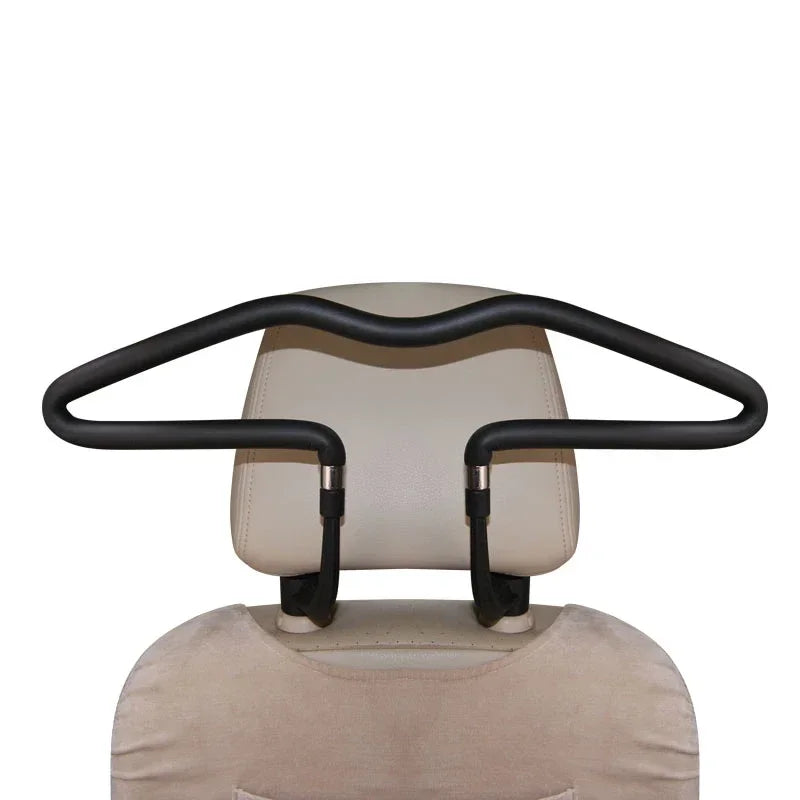 450250mm Universal Soft Car Headrest Clothes Hanger Back Seat Jacket Suit Holder Auto Interior Accessory