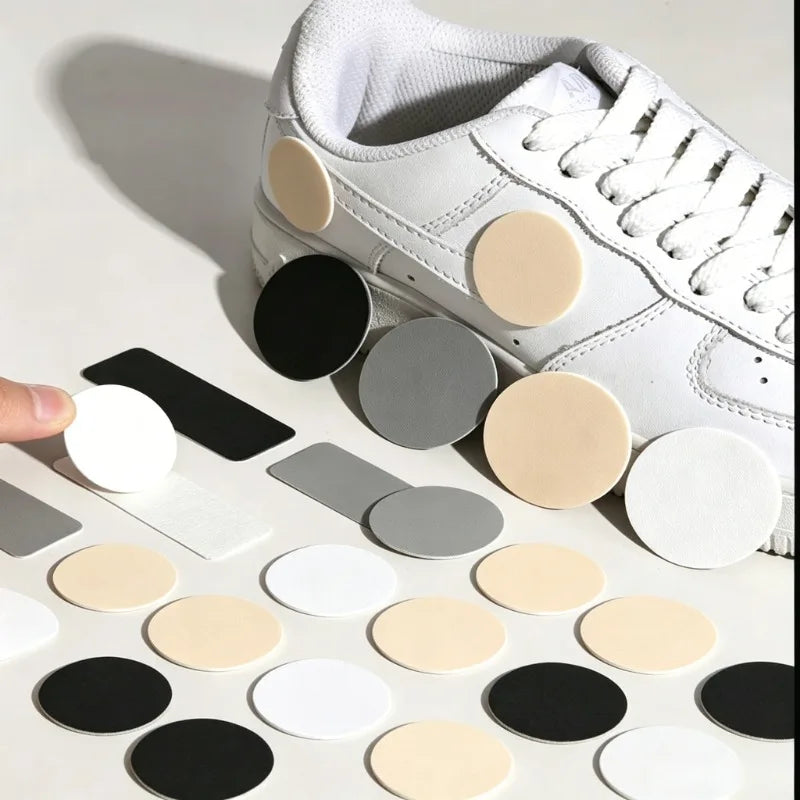 6 Pcs Self-Adhesive Shoe Patches Strong Waterproof Repair for Holes Fabric Mesh Invisible Shoe Fix Seamless Shoe Repair