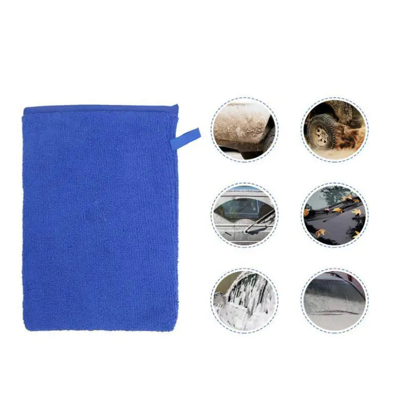Clay Mitt Reusable Car Wash Mitt Professional Detailing Equipment Portable Vehicle Cleaning Tool for Daily Maintenance