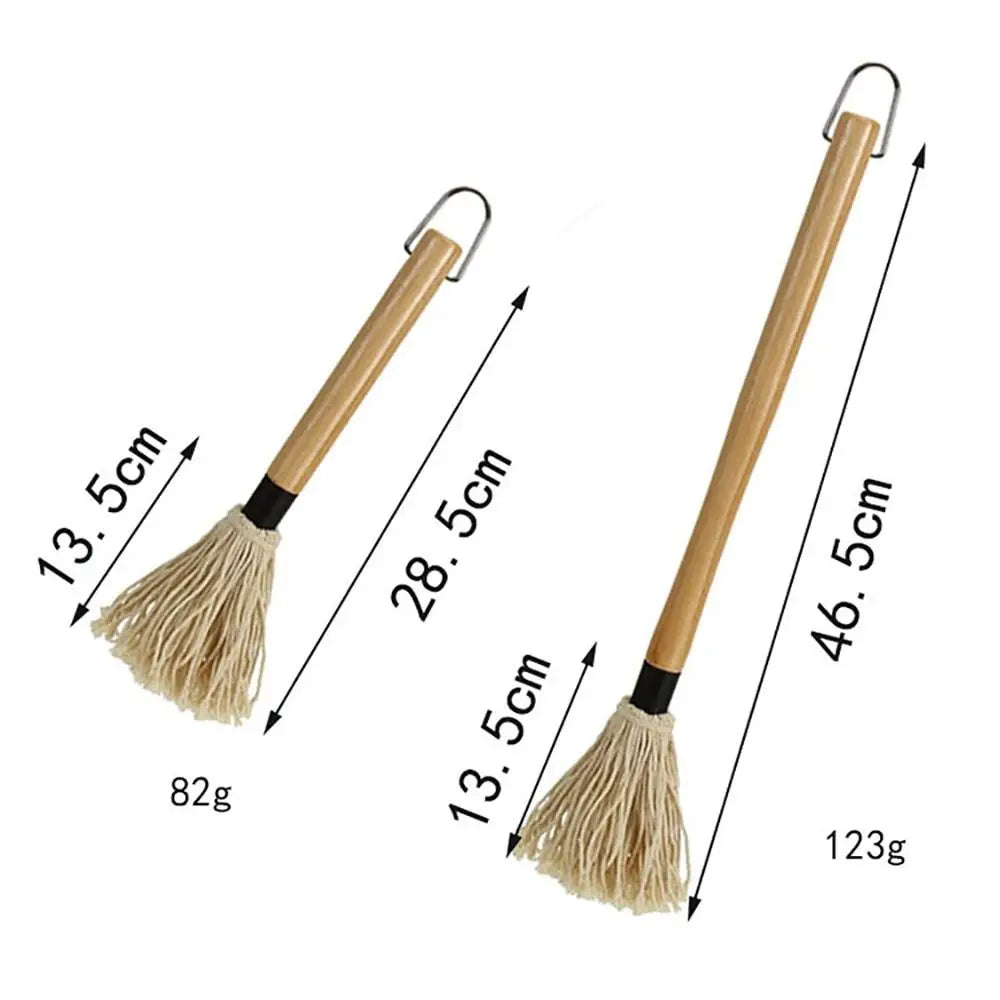 18" BBQ Sauce Basting Mops Roasting or Grilling Basting Mop Grill Basting Mop for Barbeque Marinade Smoking Steak or Glazing