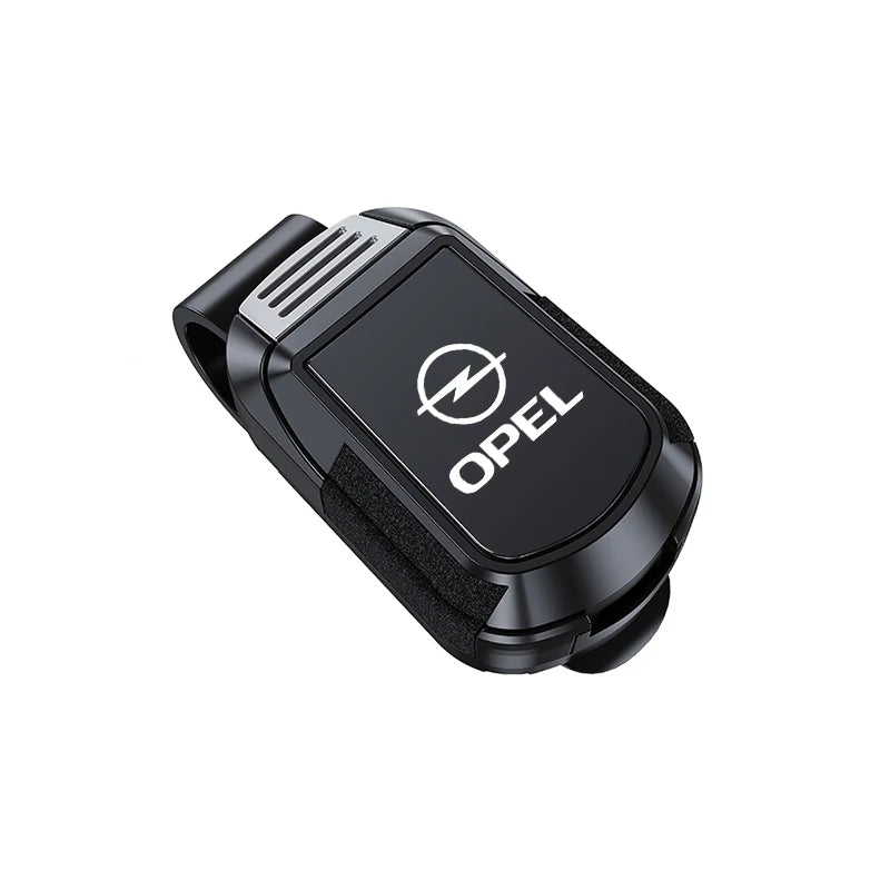 Opel Car Eyeglass Storage Clip Sun Visor Sunglasses Card Holder for Corsa Adam C Zafira A OPC Vivaro D Astra Meriva Vectra H G J