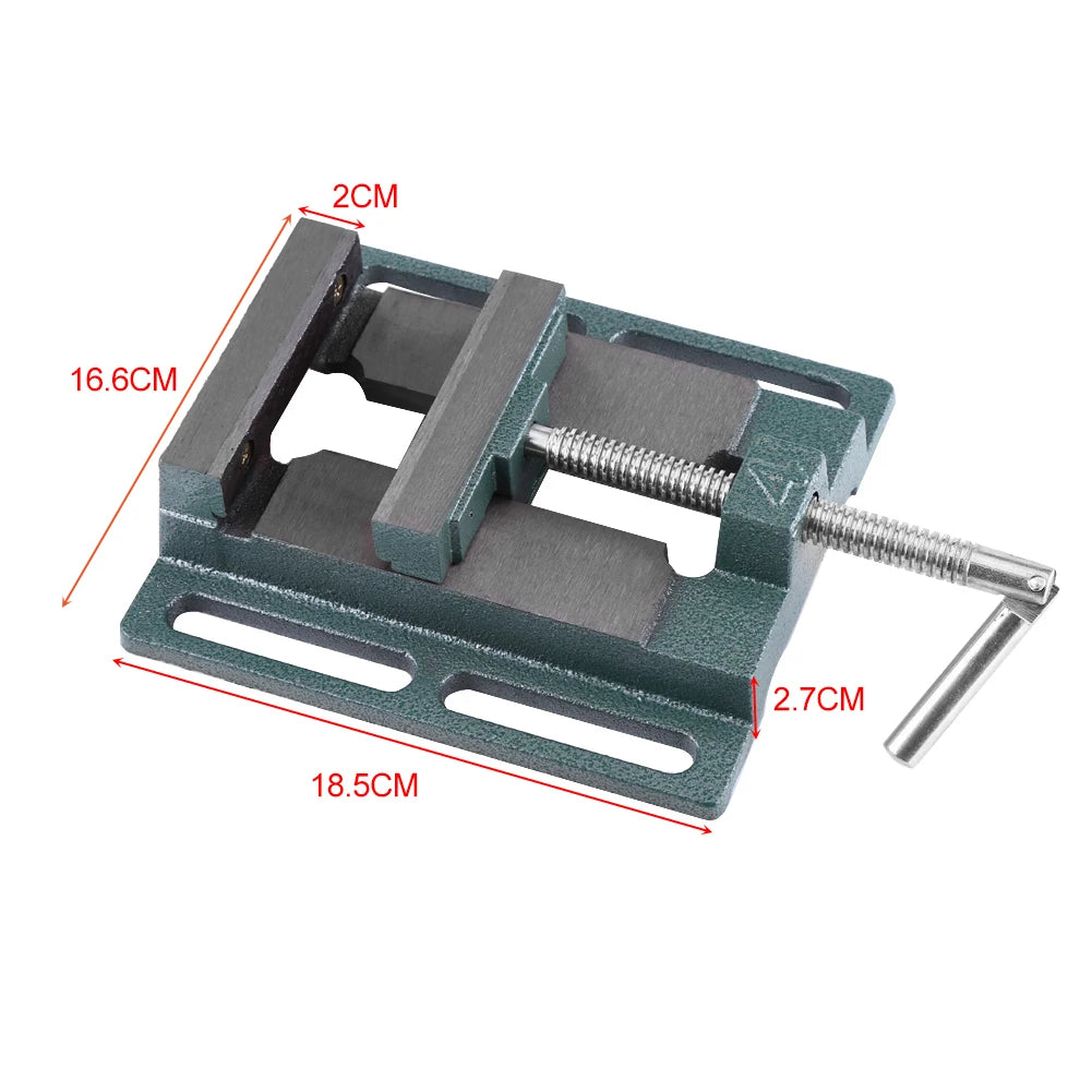 1 pcs Heavy Duty 4" Opening Size Drill Press Vice Milling Drilling Clamp Machine Vise Tool Machine Vise Workshop Tool