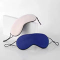 Hot Sale Ice Silk Eye Mask Adjustable Warm Cool Dual Use Breathable Sleep Mask For Travel And Comfortable Light Blocking