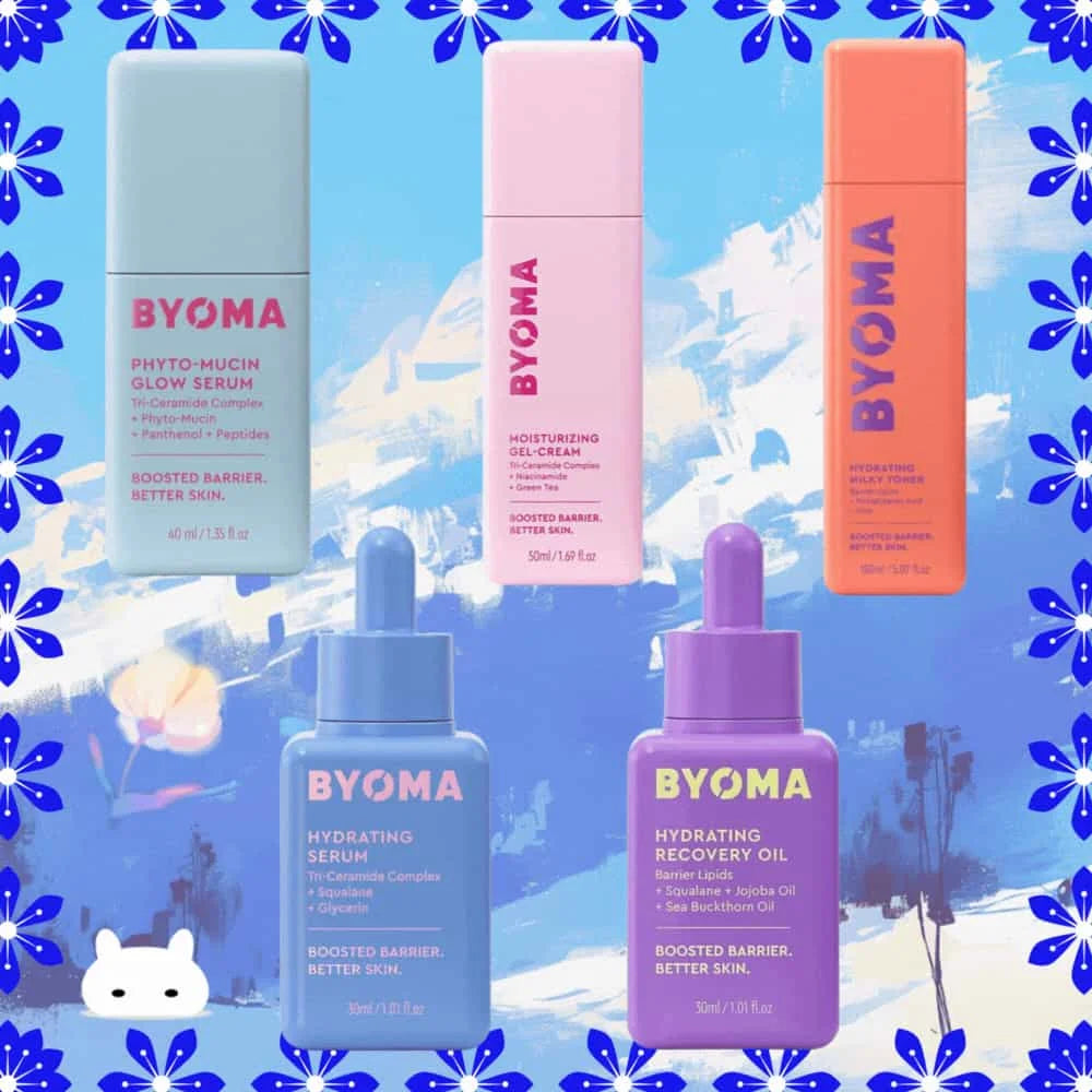 BYOMA Hydrating Recovery Oil Barrier Repair Serum Moisturizing Facial Oil Hydrating Instantly Radiant Anti Wrinkle Skincare