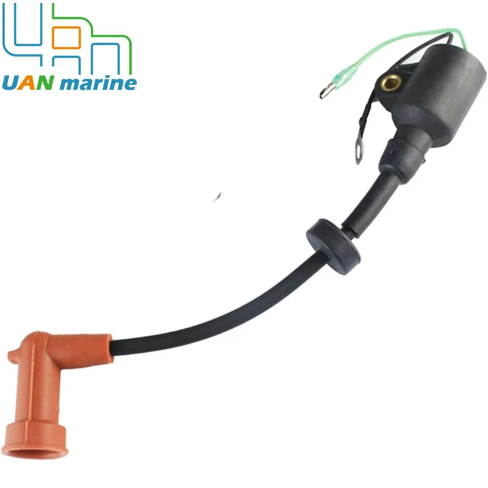 63V-85570-00 65E-85570-00 Ignition Coil For Yamaha 9.9HP 15HP 2-Stroke Outboard Engine Replaces Sierra Marine