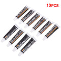 10Pcs 12g Glue Instant Strong Bond Marble Metal Glass Moistureproof Adhesive Tiles Fix Sealant Quick-drying Home Sealer