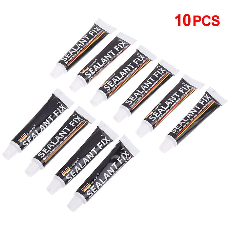 10Pcs 12g Glue Instant Strong Bond Marble Metal Glass Moistureproof Adhesive Tiles Fix Sealant Quick-drying Home Sealer