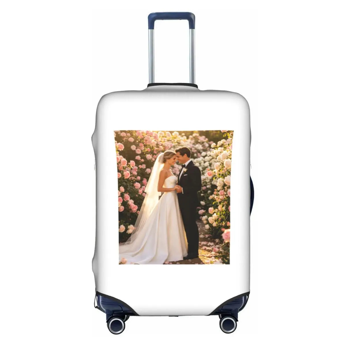 Custom Customize Logo Luggage Cover Elastic Your Design Here Travel Suitcase Protective Covers Suit For 18-32 inch