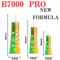 B7000 PRO Clear Contact Phone Repair Adhesive Universal Glass Plastic DIY Diamond Glue With Precision Applicator 15/50/110ML