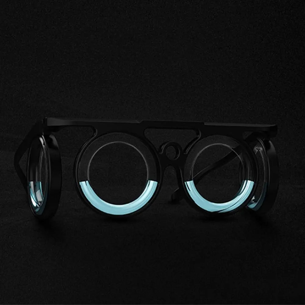 Carsickness Anti-Motion Sickness Glasses Water Filled Ultra-Light Seasickness Glasses Airsickness Portable Nausea Relief Glasses