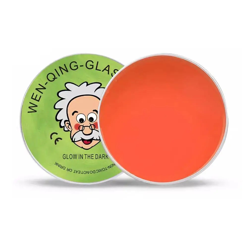 9 Colors Lab Putty Crystal Clear Glass (1 Pack) Best Thinking Smart Crazy Stress Putty with Tin, Sensory & Bouncing Toy