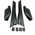 Black Car Roof Rack Bar Rail End Protection Cover Shell Car Styling Roof Rack Cover For Hyundai Tucson 2004-2008