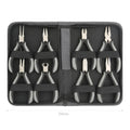 Pliers Tool Set Mini Pliers Repair Tool Bag Long Nose Flat Nose Bent Nose Combination Pliers Universal Remover Tool 8-Piece Set