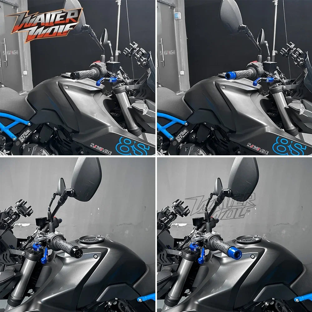 Motorcycle Handlebar End Caps Slider For Suzuki GSX-8S GSX-8R GSXR1000 DL800 V Storm 800 GSX8S GSX8R Bar End Weights Cover