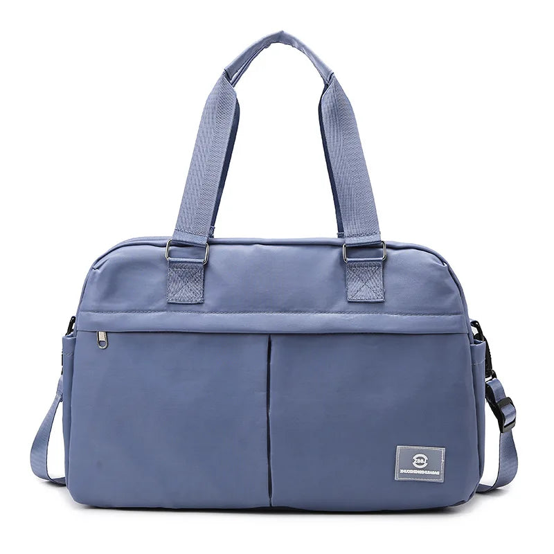 Large Capacity Lightweight Multifunctional Sports Yoga Travel Bag Women's Handheld Fitness Bag Oxford Cloth Breathable Durable