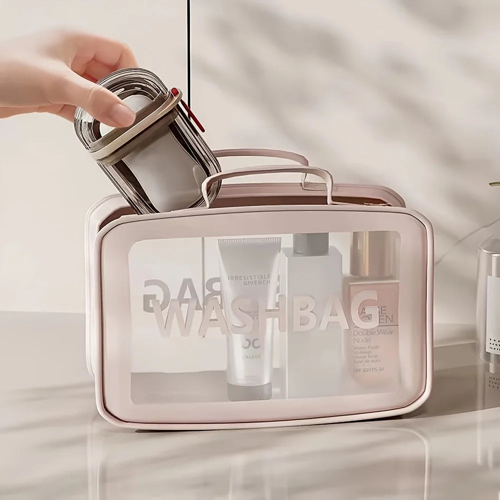 2pcs  Transparent Travel Case with Secure Lid for Toothbrushes, Brushes, and Accessories, Travel Toothbrush Holder