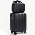 2 Piece Hardside Luggage Set - 20 Inch Carry On Suitcase with TSA Lock, USB Port & Silent Spinner Wheels, Lightweight PC+ABS Travel Luggage for Business Trip