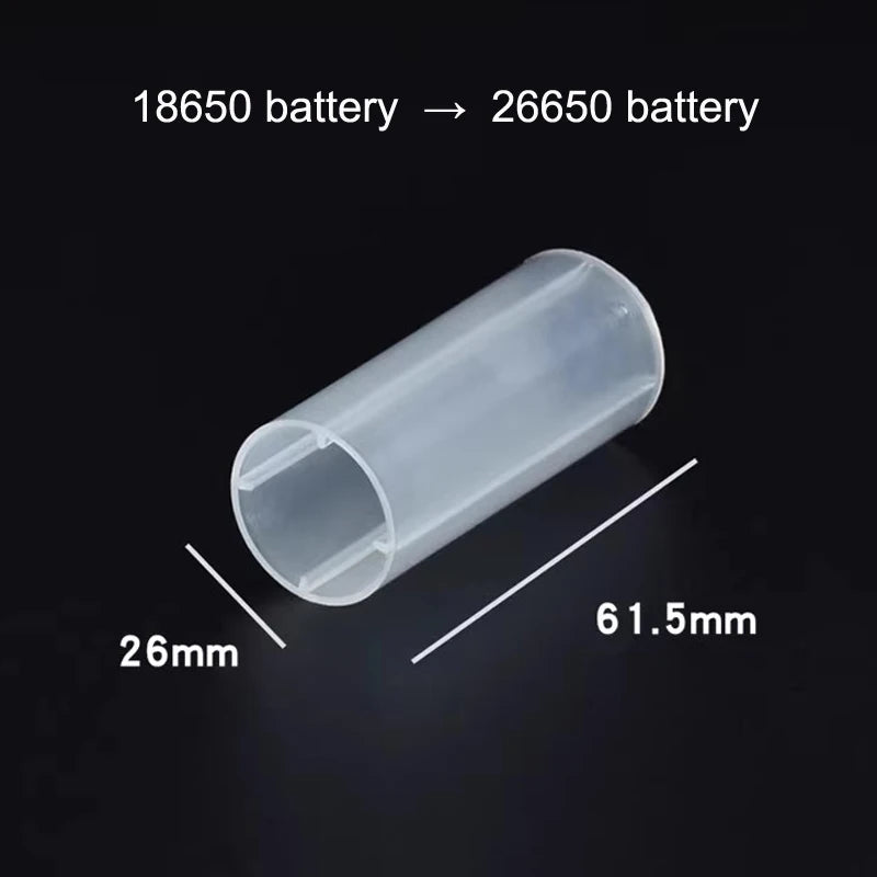 Battery conversion tube AAA/7 conversion AA/5,18650 conversion 21700/26650 battery conversion cartridge conversion box