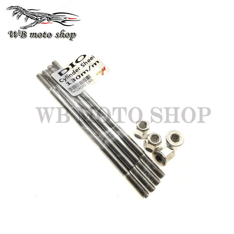 TWH Modified Large Bore Cylinder Block Screw for Honda Scooter DIO DIO50 ZX AF18 AF25 AF28 AF34 AF35 110mm 120mm 130mm 150mm