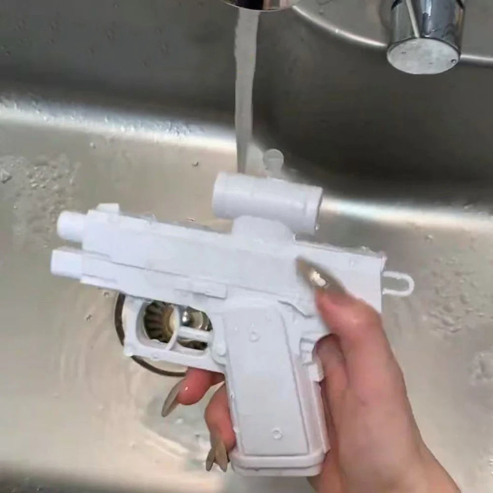 5-1PC Handheld Water Prank Gun Two-Way Spray Trick Reverse Water Gun Summer Outdoor Pool Watergun Toys Pistola de agua de broma