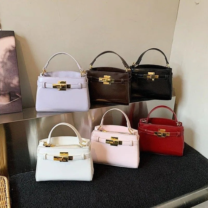 Trendy Diaper Bag Fashionable High End Minimalist Crossbody Bag For Ladies Shoulder Bag Leather Large Capacity