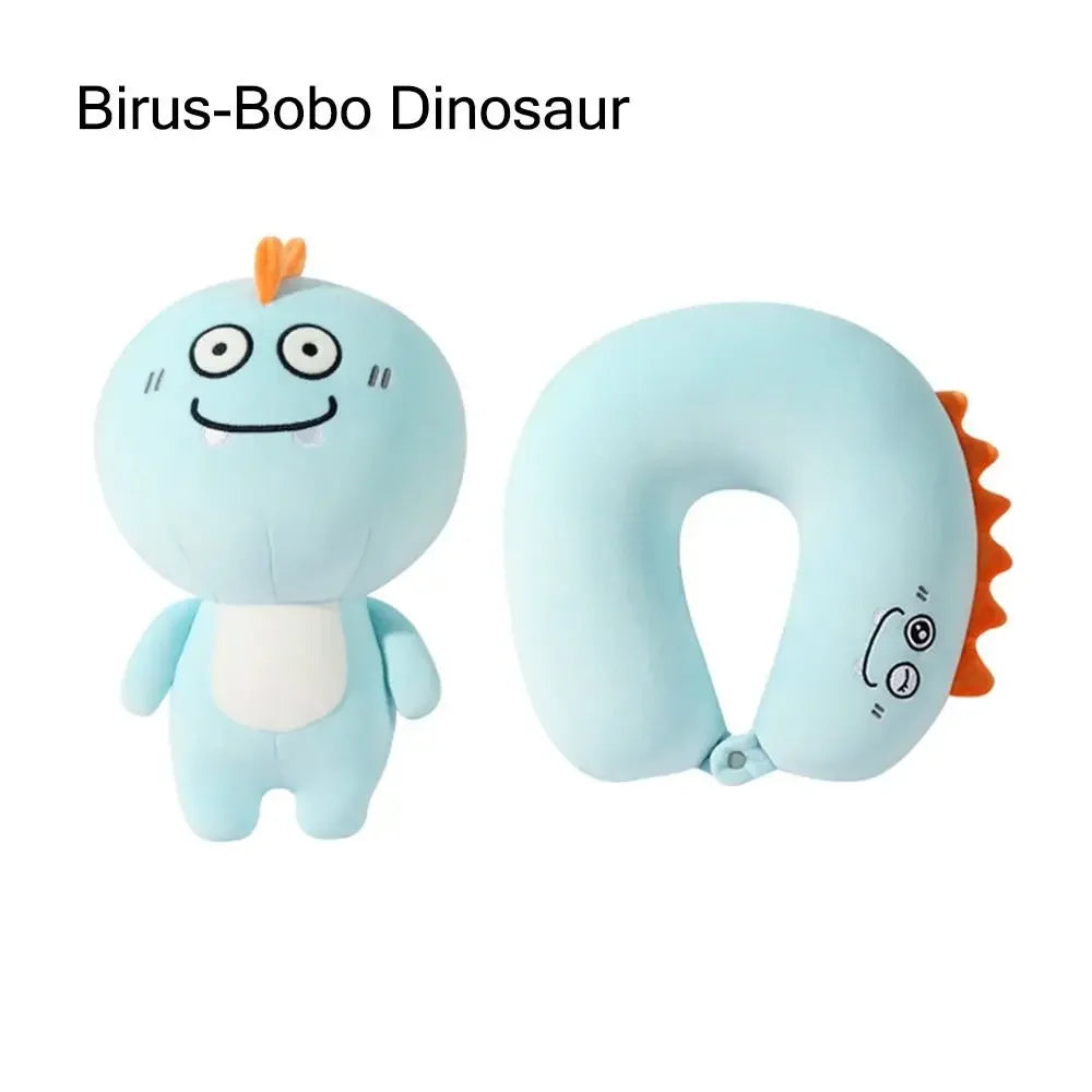 Bedding Healthcare Cervical Multifunctional Changable Fluffy Pillows Penguin Whale Protection Neck U Shaped Travel Pillow