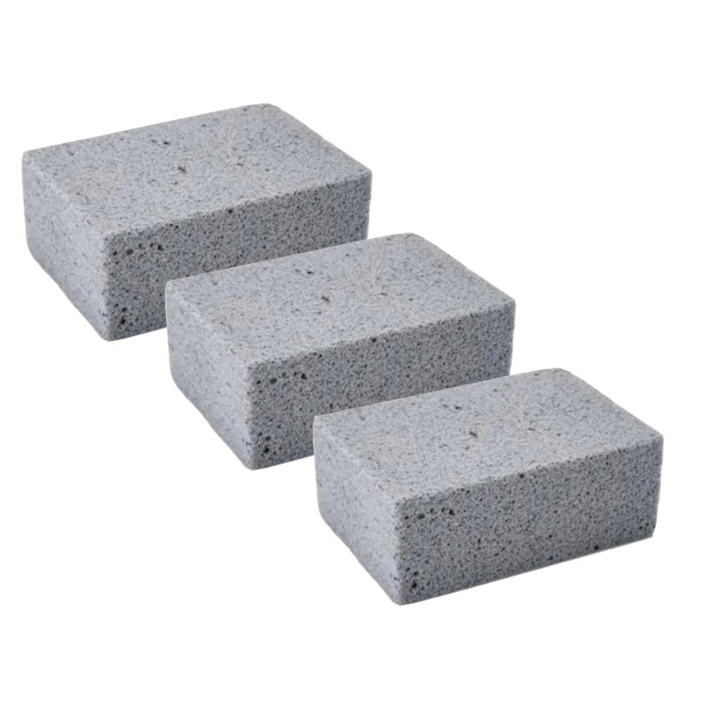 BBQ Grill Cleaning Brush Brick Block Barbecue Cleaning Stone Pumice Brick for Barbecue Rack Outdoor Kitchen BBQ Tools Convenient