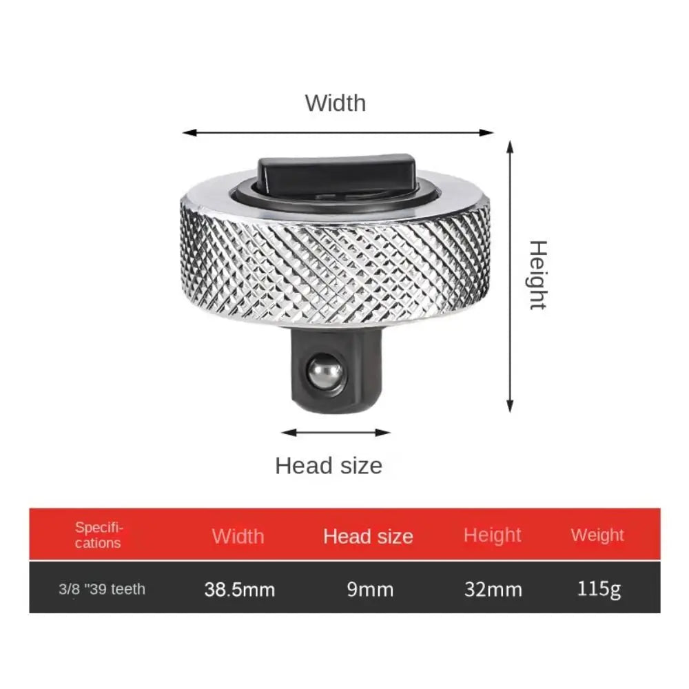 Mini Ratchet Socket Wrench 1/4 3/8 1/2 Inch Reversible Ratchet Handle Mini Portable Rotate Steel Palm Ratchet Socket Wrench