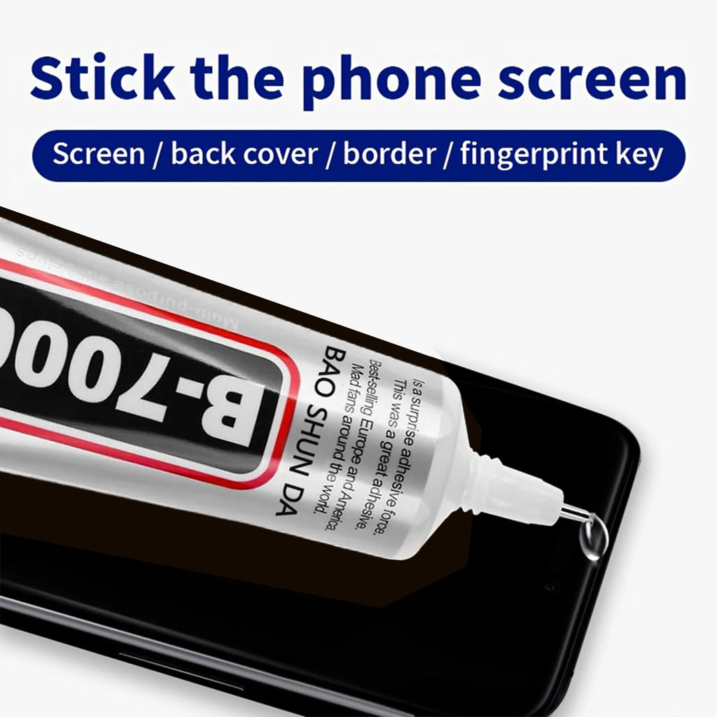 B-7000 Phone Glue,  Repair Tools for Electronic Screen Multi-Function Phone Repair Glue Craft Adhesive Kit for Electronic Screen