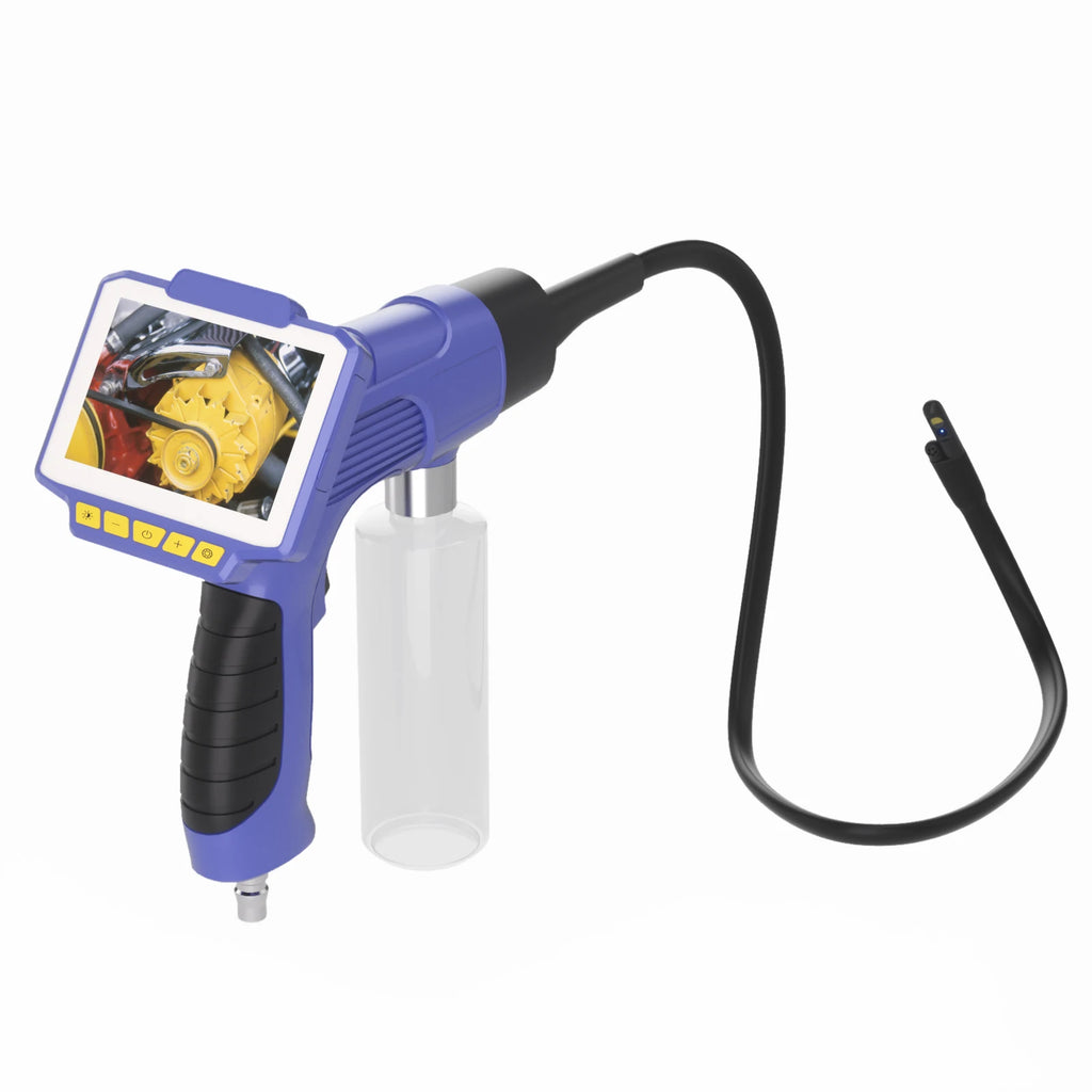 4.3Inch 2MP 1080P Air Conditioner Cleaning  Endoscope CMOS Borescope Side-view Side Spraying Digital Microscope Camera