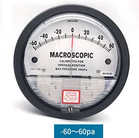 0-30Pa,60Pa,100Pa,125Pa,250Pa,300Pa,500Pa,750Pa,1kPa,5kPa Air Micro pressure Difference gauge pascal difference meter