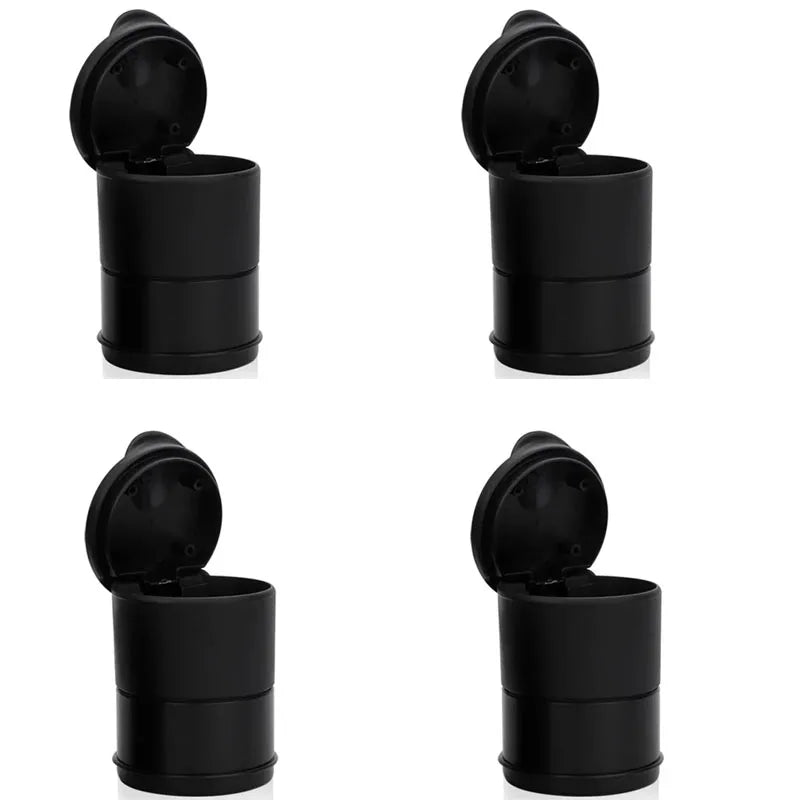 1-6Pcs Portable Car Ashtray Universal Auto Ashtray Cigarette Ash Holders Cup Car Interior Decor Auto Accessories Interior